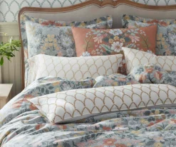 Embroidered Lumbar Pillow Cover|RIFLE PAPER Co. Outlet