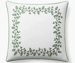 Embroidered Pillow Cover|RIFLE PAPER Co. Fashion