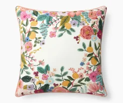 Embroidered Pillow Cover|RIFLE PAPER Co. Hot
