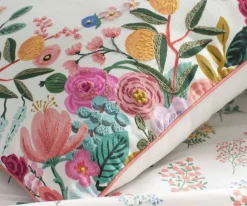 Embroidered Pillow Cover|RIFLE PAPER Co. Hot