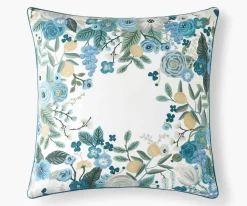 Embroidered Pillow Cover|RIFLE PAPER Co. Discount