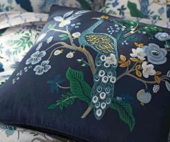 Embroidered Pillow Cover|RIFLE PAPER Co. Hot
