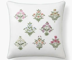 Embroidered Pillow Cover|RIFLE PAPER Co. New