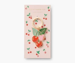 Enamel Keychain|RIFLE PAPER Co. Hot