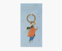 Enamel Keychain|RIFLE PAPER Co. Hot