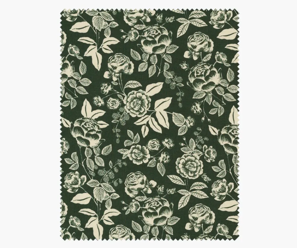 English Rose Cotton Fabric|RIFLE PAPER Co. Discount
