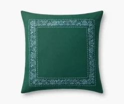 Estee Border Embroidered Pillow|RIFLE PAPER Co. Fashion