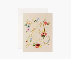 Floral Here for You Greeting Card|RIFLE PAPER Co. Outlet