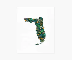 Florida Wildflowers Art Print|RIFLE PAPER Co. Outlet