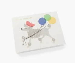 French Poodle Birthday Card|RIFLE PAPER Co. Best