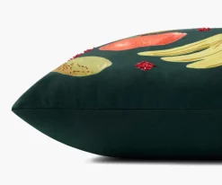 Fruit Stand Embroidered Pillow|RIFLE PAPER Co. Hot