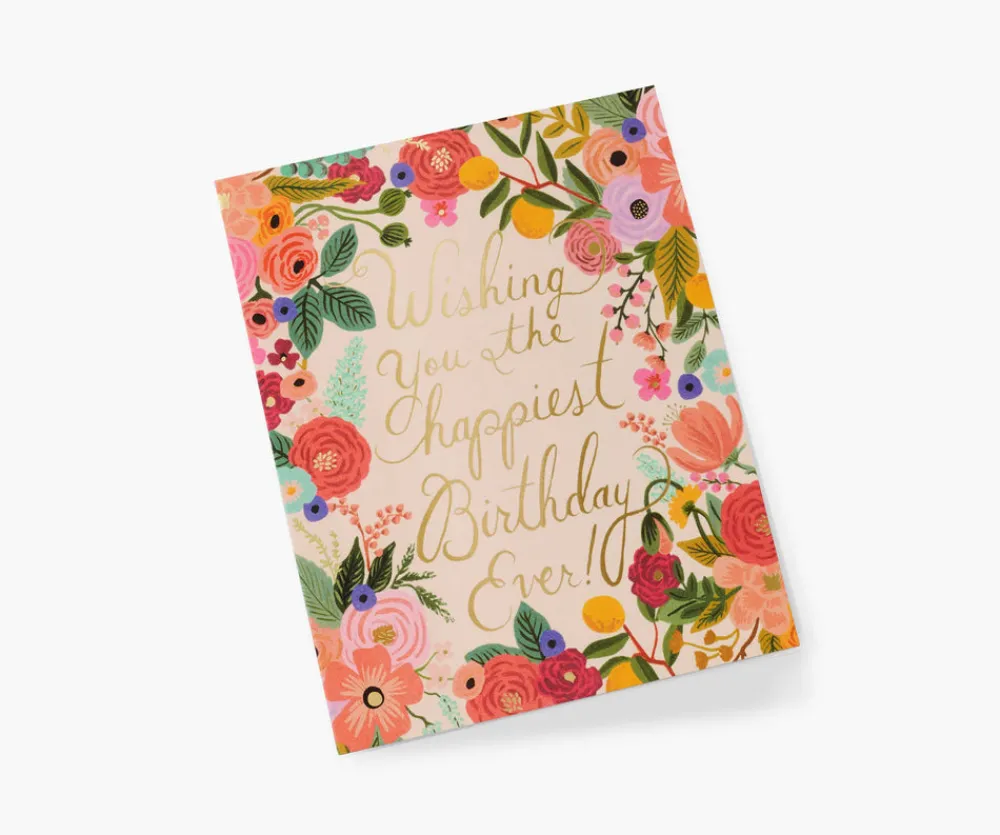 Garden Party Birthday Greeting Card|RIFLE PAPER Co. Hot