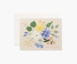 Garden Party Blue Thank You Greeting Card|RIFLE PAPER Co. Hot