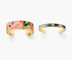 Garden Party Enamel Cuff Set|RIFLE PAPER Co. Discount