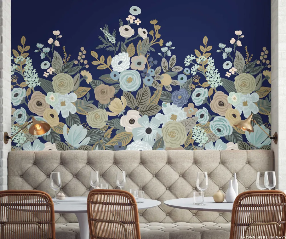 Garden Party Wallpaper Mural Sample|RIFLE PAPER Co. Online