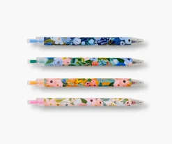 Gel Pen Set of 4|RIFLE PAPER Co. Fashion