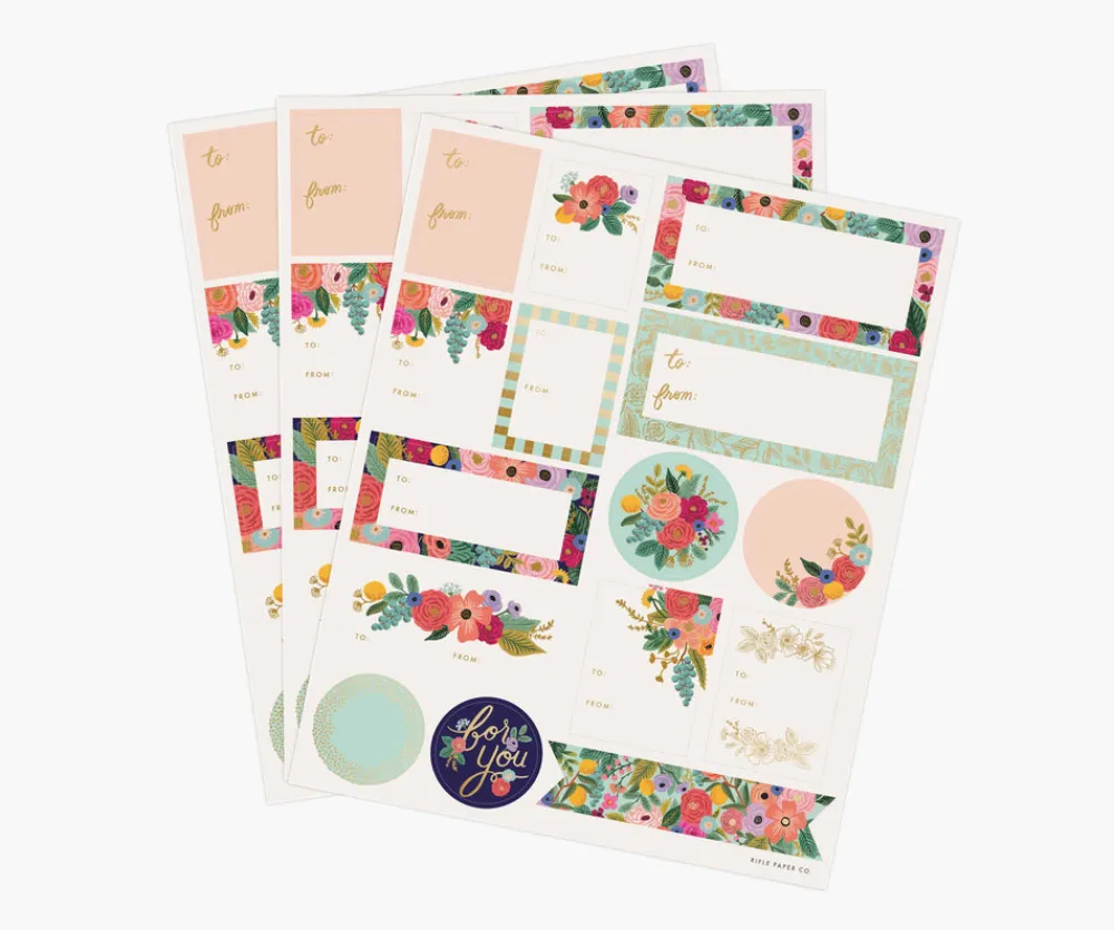 Gift Stickers|RIFLE PAPER Co. Hot