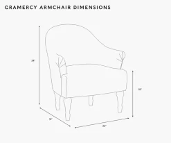 Gramercy Armchair|RIFLE PAPER Co. Discount