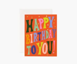 Groovy Birthday|RIFLE PAPER Co. Fashion