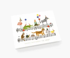 Happy Birthday Song Greeting Card|RIFLE PAPER Co. Clearance