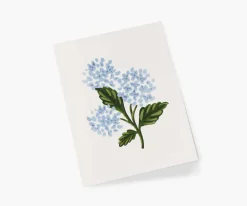 Hydrangea Bloom Card|RIFLE PAPER Co. Clearance