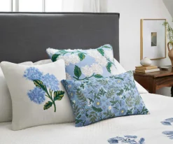 Hydrangea Bouquet Embellished Pillow|RIFLE PAPER Co. Best