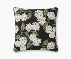 Hydrangea Embellished Pillow|RIFLE PAPER Co. Sale
