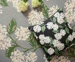 Hydrangea Embellished Pillow|RIFLE PAPER Co. Sale