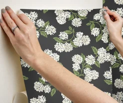 Hydrangea Peel & Stick Wallpaper|RIFLE PAPER Co. Fashion