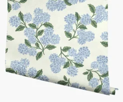 Hydrangea Wallpaper|RIFLE PAPER Co. Hot