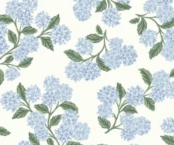 Hydrangea Wallpaper|RIFLE PAPER Co. Hot