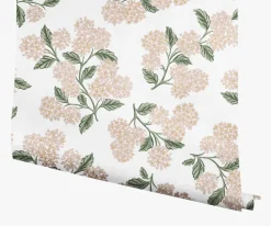 Hydrangea Wallpaper|RIFLE PAPER Co. Discount