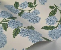Hydrangea Wallpaper Sample|RIFLE PAPER Co. Best