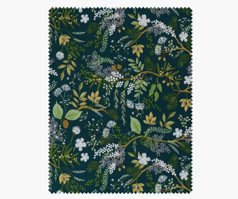 Juniper Forest Cotton Fabric|RIFLE PAPER Co. Clearance