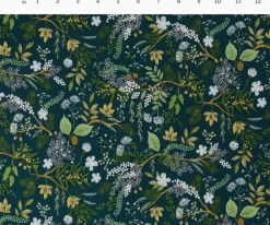Juniper Forest Cotton Fabric|RIFLE PAPER Co. Clearance