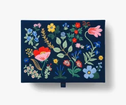 Large Embroidered Keepsake Box|RIFLE PAPER Co. New