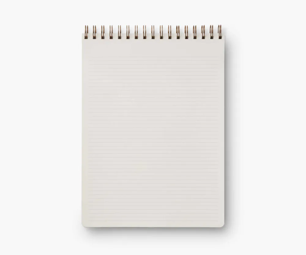 Large Top Spiral Notebook|RIFLE PAPER Co. Clearance