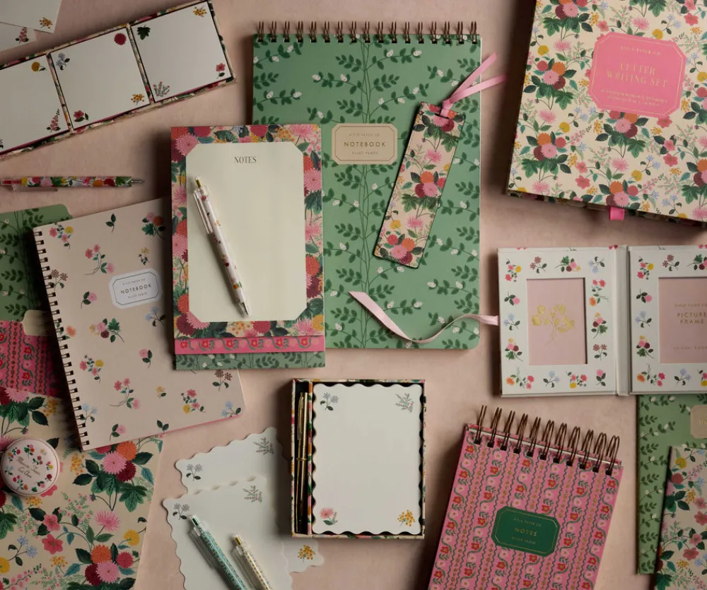 Large Top Spiral Notebook|RIFLE PAPER Co. Clearance