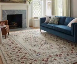 Laurel Eleanor Power Loomed Rug|RIFLE PAPER Co. Fashion