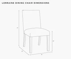 Lorraine Dining Chair|RIFLE PAPER Co. Clearance
