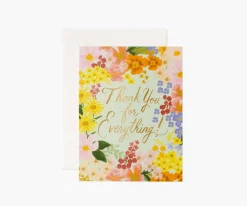 Margaux Thank You Greeting Card|RIFLE PAPER Co. Online