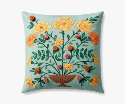 Marisol Embroidered Pillow|RIFLE PAPER Co. Hot