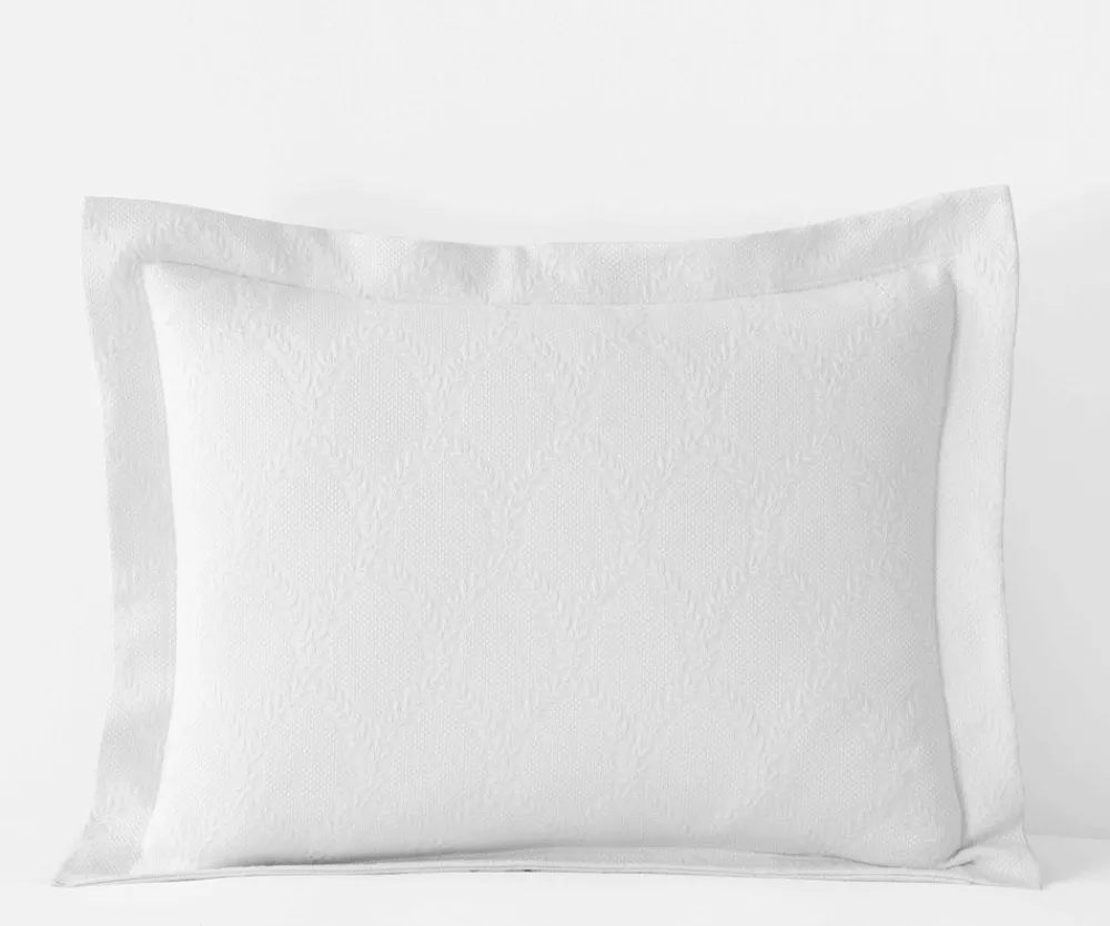 Matelassé Coverlet Sham|RIFLE PAPER Co. Hot