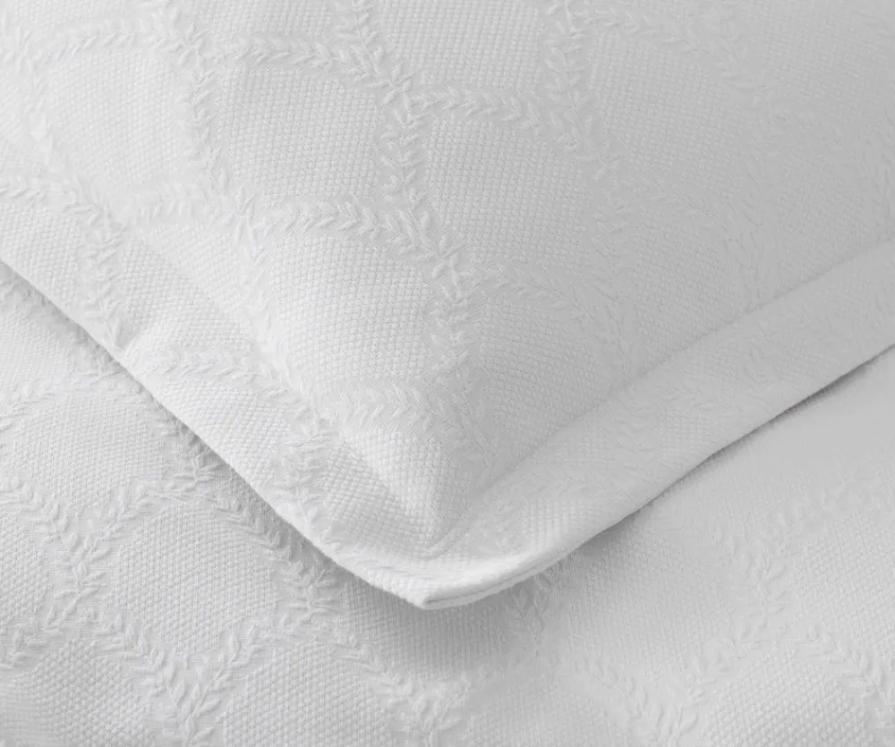 Matelassé Coverlet Sham|RIFLE PAPER Co. Hot