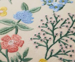 Mayfair Embroidered Pillow|RIFLE PAPER Co. Discount