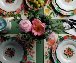 Melamine Assorted Dinner Plates|RIFLE PAPER Co. Clearance