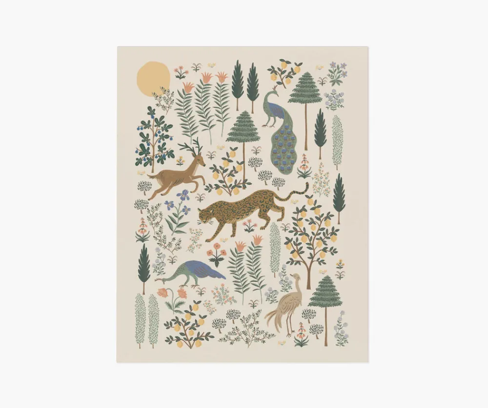 Menagerie Forest Art Print|RIFLE PAPER Co. Sale