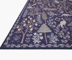 Menagerie Forest Printed Rug|RIFLE PAPER Co. Discount