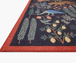 Menagerie Les Fauves Printed Rug|RIFLE PAPER Co. Online