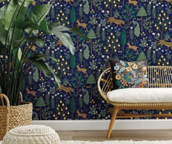 Menagerie Peel & Stick Wallpaper Sample|RIFLE PAPER Co. Outlet